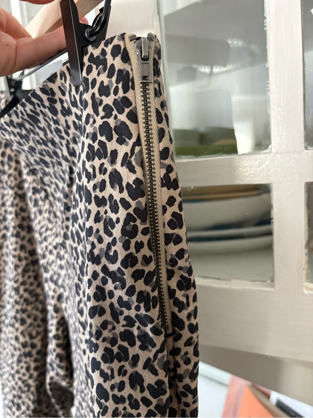 a new day Leopard Print Pants - Black & Tan - Picture 4 of 4